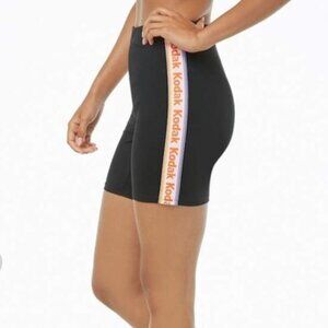 NWOT kodak logo biker shorts womens size M